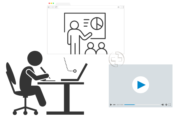 Live Lectures and Video Graphic